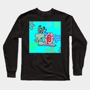 Squidward Snail Long Sleeve T-Shirt